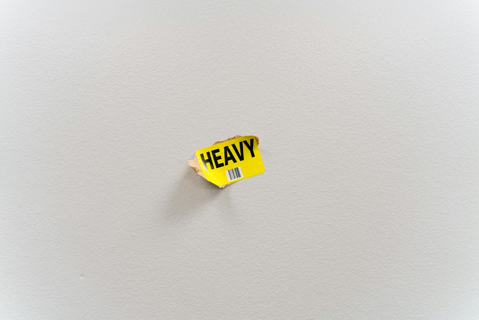 Heavy sticker