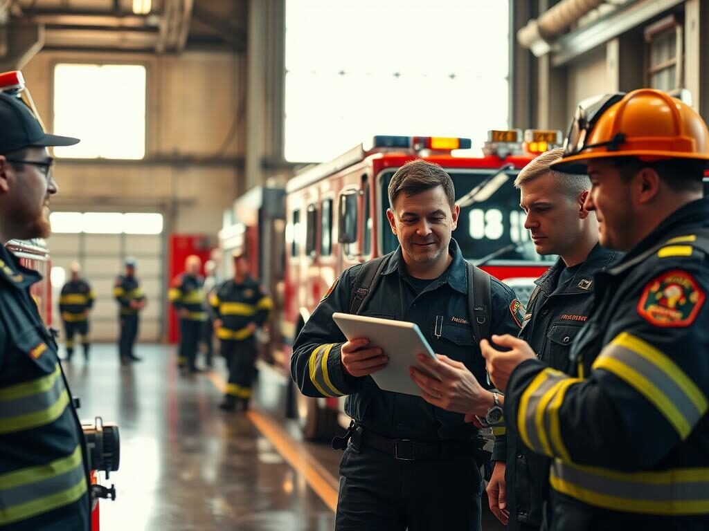 firefighter event booking process